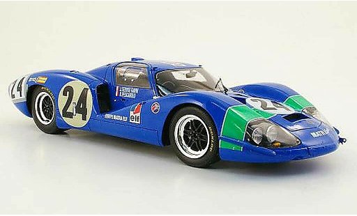 Simca Matra MS630 1/18 Spark ms 630 no.24 elf h.pescarolo / j.servoz-gavin 24h le mans 1968 modelauto