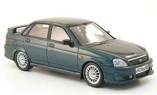 Lada Priora TMS 1/43 DIP Models groen 2010 modelauto