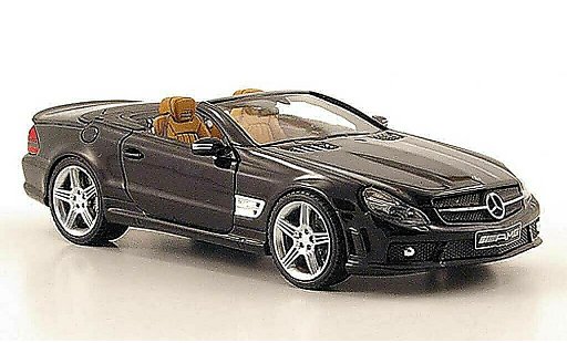 Mercedes Classe SL 65 1/43 Absolute Hot AMG zwart modelauto