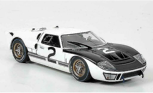 Ford GT40 Mk II 1/43 Minichamps GT 40 MKII No.2 K.Miles Le Mans Test 1966 modelauto