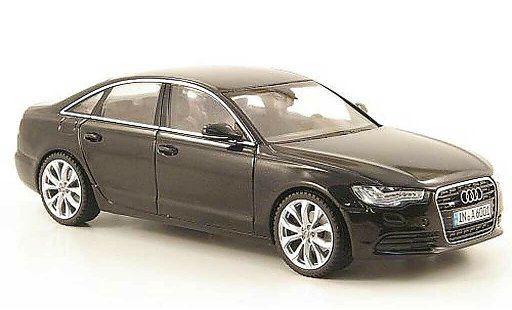 Audi A6 berline 1/43 Schuco 2011 (C7) zwart 2011 modelauto