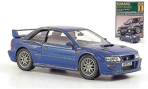 Subaru Impreza WRX 1/43 Corgi STI blauw RHD modelauto