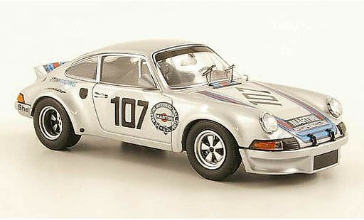 Porsche 911 Targa 1/43 Schuco Carrera 2.8 R No.107 Florio 1973 modelauto