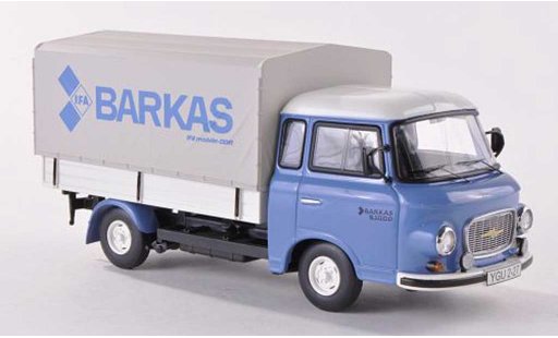 Barkas B 1000 plateau 1/43 Schuco laadbak PP-LKW modelauto