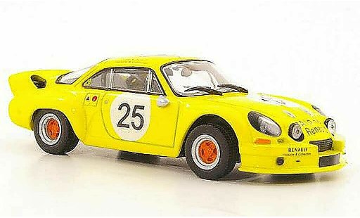 Alpine A110 1800 1/43 Solido No. 25 Renault Histoire & Collection 1975 modelauto