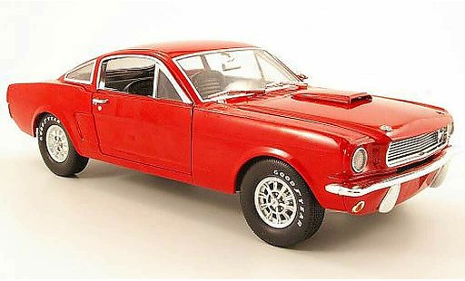 Shelby GT 350 1966 1/18 Shelby Collectibles rood modelauto