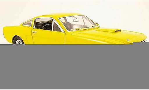 Shelby GT 350 1966 1/18 Shelby Collectibles geel modelauto