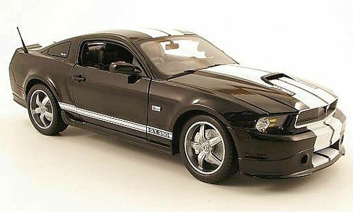 Shelby GT 350 2011 1/18 Shelby Collectibles zwart/wit modelauto