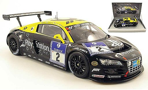 Audi R8 lms 1/18 Spark no.2 playstation 24h nurburgring 2010 abt / collard / luhr / mies modelauto