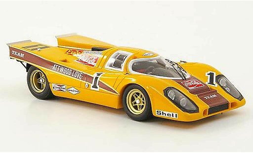 Porsche 917 1970 1/43 TrueScale Miniatures No.1 Team Guston/Coca-Cola 9h Kyalami modelauto