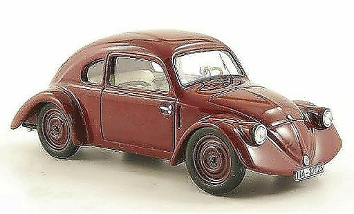 Volkswagen Kafer Base 1/43 Premium ClassiXXs Prototyp V30 rood modelauto