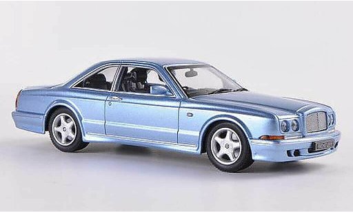 Bentley Continental T 1/43 Minichamps blauw RHD 1996 modelauto