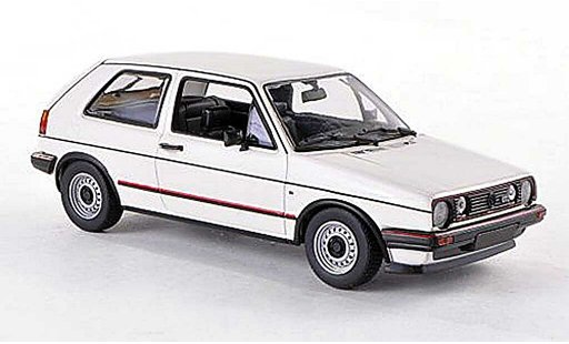 Volkswagen Golf GTI 1/43 Minichamps wit 1985 modelauto