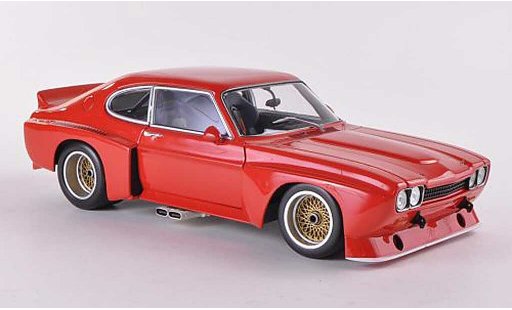Ford Capri RS 2600 1/18 Minichamps rood Plain Body Version 1974 modelauto