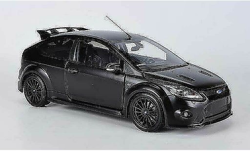 Ford Focus RS 500 1/18 Minichamps mat zwart 2010 modelauto