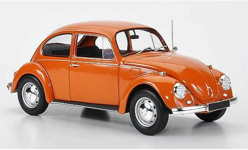 Volkswagen Kafer Base 1/18 Minichamps 1200 oranje 1972 modelauto
