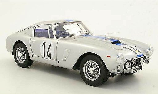 Ferrari 250 GT 1961 1/18 Hot Wheels Elite Sedan SWB No.14 24h Le Mans (Elite) modelauto