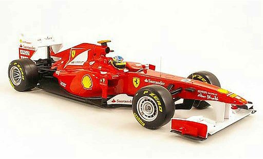 Ferrari F1 150 Italia 1/18 Hot Wheels No.5 F.Alonso Saison 2011 RACING LINE modelauto