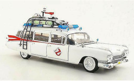 Cadillac Ghostbusters ambulance 1/18 Hot Wheels Elite Ecto 1 - 1959 modelauto