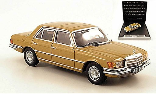 Mercedes 450 Base 1/43 IXO 6.9 (W116) beige 1975 modelauto