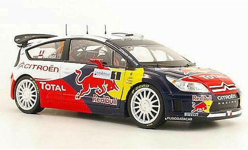 Citroen C4 WRC 2010 1/18 Norev No.1 Total / Red Bull S.Loeb / D.Elena Rally d'Alsace modelauto