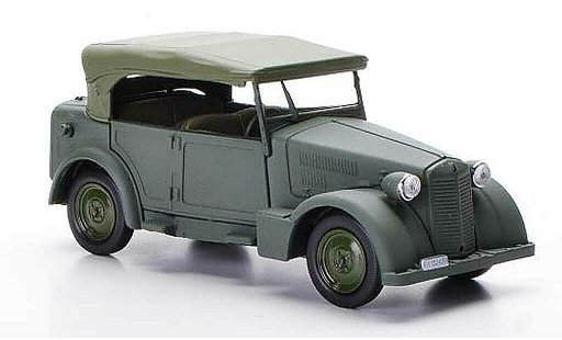Fiat 508 Militare 1/43 Norev mat olijfgroen modelauto