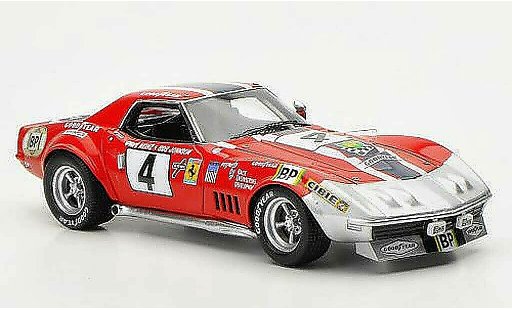 Chevrolet Corvette course 1/43 TrueScale Miniatures C3 No.4 NART D.Heinz / B.Johnson 24h Le Mans 1972 modelauto