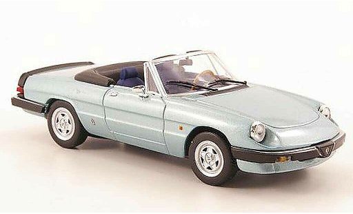 Alfa Romeo Spider Duetto 2000 1/43 Minichamps 1983 2.0 grijs groen modelauto