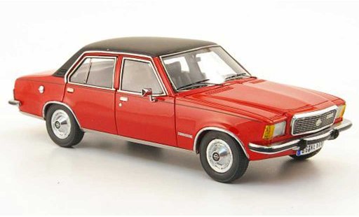 Opel Commodore B 1/43 Neo rood/zwart 1973 modelauto