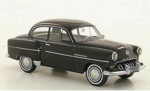 Opel Olympia Rekord 1/43 Neo Sedan zwart 1954 modelauto