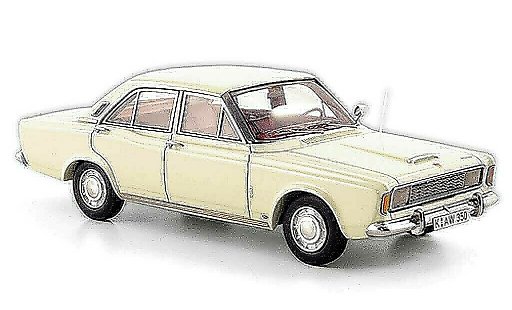 Ford Taunus 20M 1/43 Neo (P7a) wit modelauto
