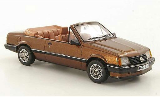 Opel Ascona C C 1/43 Neo Cabriolet bruin 1987 modelauto