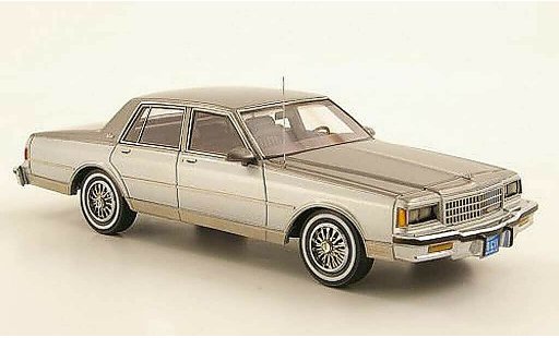 Chevrolet Caprice Classic Sedan 1/43 Neo grijs/grijs 1985 modelauto