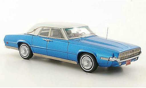 Ford Thunderbird Glamour Bird 1/43 Neo Landau blauw/wit modelauto