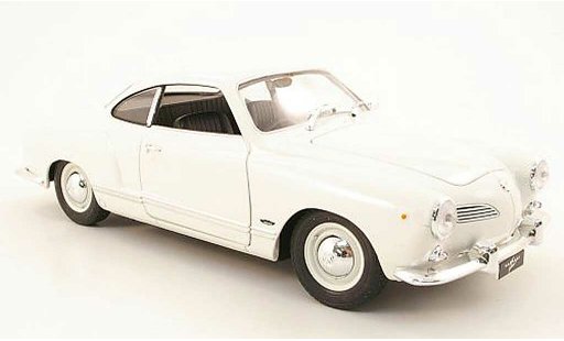 Volkswagen Karmann Ghia Coupe 1/18 Welly ghia elfenbein modelauto