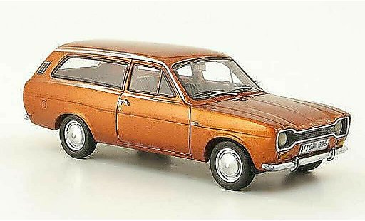 Ford Escort MK1 1/43 Neo 1300 L Turnier bruin beperkt edition 1971 modelauto