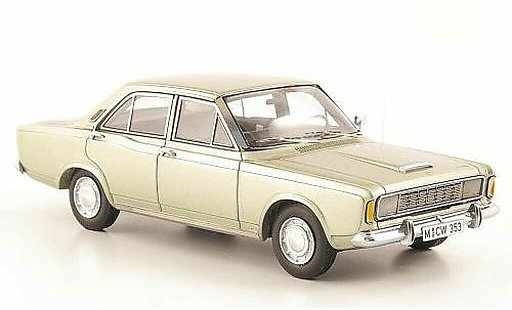 Ford Taunus 20M 1/43 Neo (P7a) gold beperkt edition modelauto