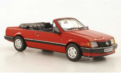 Opel Ascona C C 1/43 Neo Cabriolet rood beperkt edition 1984 modelauto