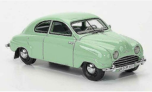Saab 92B Base 1/43 Neo groen beperkt edition 1952 modelauto