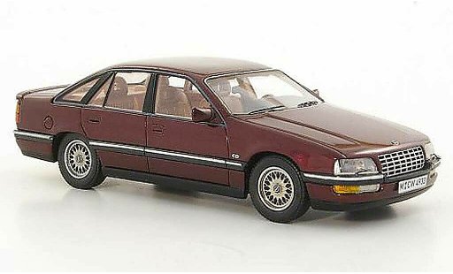 Opel Senator B 1/43 Neo 3.0i 24V rood beperkt edition 1990 modelauto