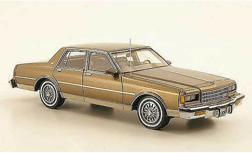 Chevrolet Caprice Classic Sedan 1/43 American Excellence bruin beperkt edition 1985 modelauto