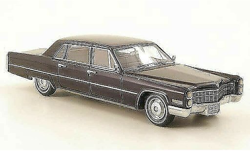 Cadillac Fleetwood Series 75 1/43 American Excellence 1966 blauw modelauto