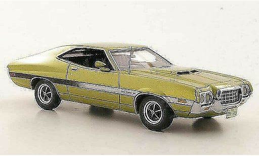 Ford Gran Torino Gran Torino Sport 1/43 American Excellence SportsRoof groen beperkt edition 1972 modelauto