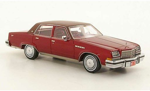 Buick Electra Sedan 1/43 American Excellence rood/bruin beperkt edition 1977 modelauto