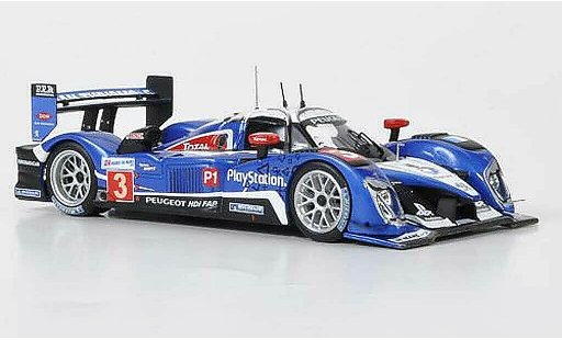 Peugeot 908 2010 1/43 IXO HDI No.3 Total 24h Le Mans modelauto