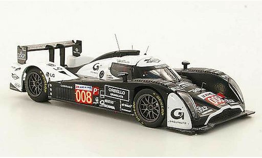 Aston Martin LMP1 lola 1/43 IXO No.008 P.Ragues / V.Ickx / F.Mailleux 24h Le Mans 2010 modelauto