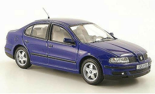 Seat Toledo II 1/43 IXO (Serie ) blauw 1999 modelauto