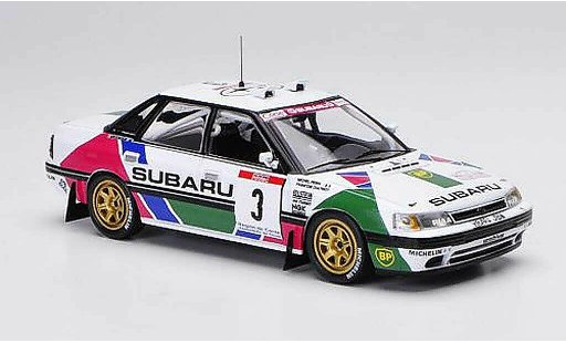 Subaru Legacy RS 1991 1/43 IXO No.3 F.Chatriot / M.Perin Tour de Corse modelauto
