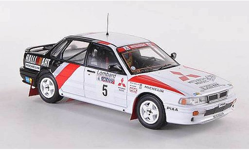 Mitsubishi Galant VR4 1/43 IXO No.5 Ralliart RAC Rally 1988 Vatanen/Belglund modelauto
