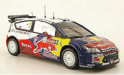 Citroen C4 WRC 2010 1/43 IXO No.1 Red Bull Rally Mexiko modelauto